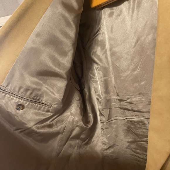 Chaps Tan Sport Coat with Notched Lapels - Picture 14 of 15